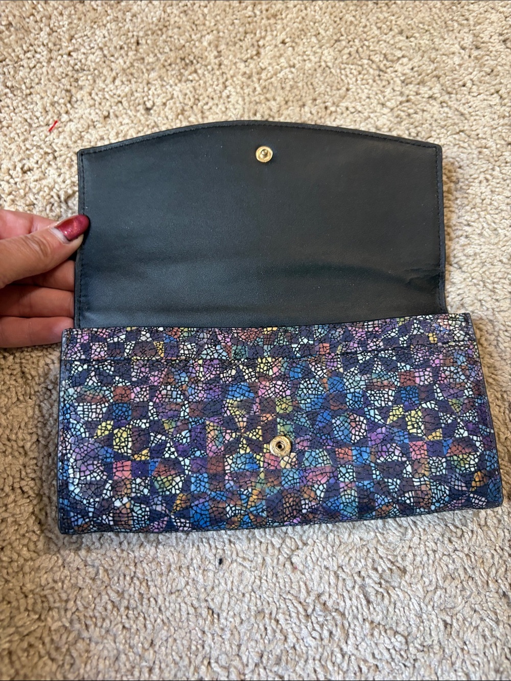 Lodiis Multicolored Wallet - Picture 2 of 8